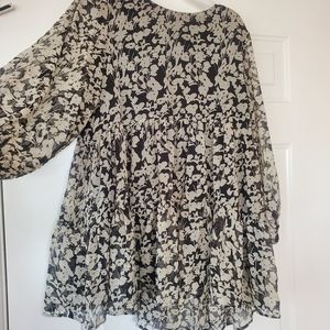 By Together Boho Mini Dress size L